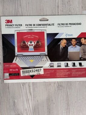 3M Privacy Filter for Laptop - Black